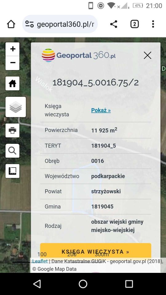 Działka rolna Wysoka Strzyżowska. Zdjęcie 2