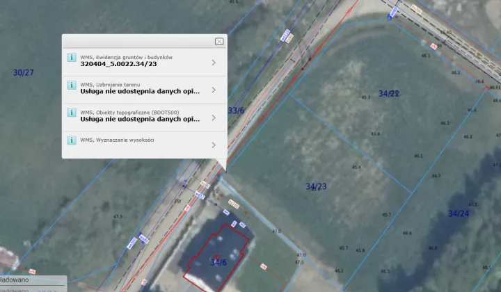 Działka budowlana Miętno