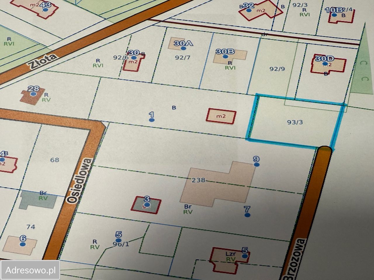 Działka budowlana Kamionka, ul. Brzozowa. Zdjęcie 3