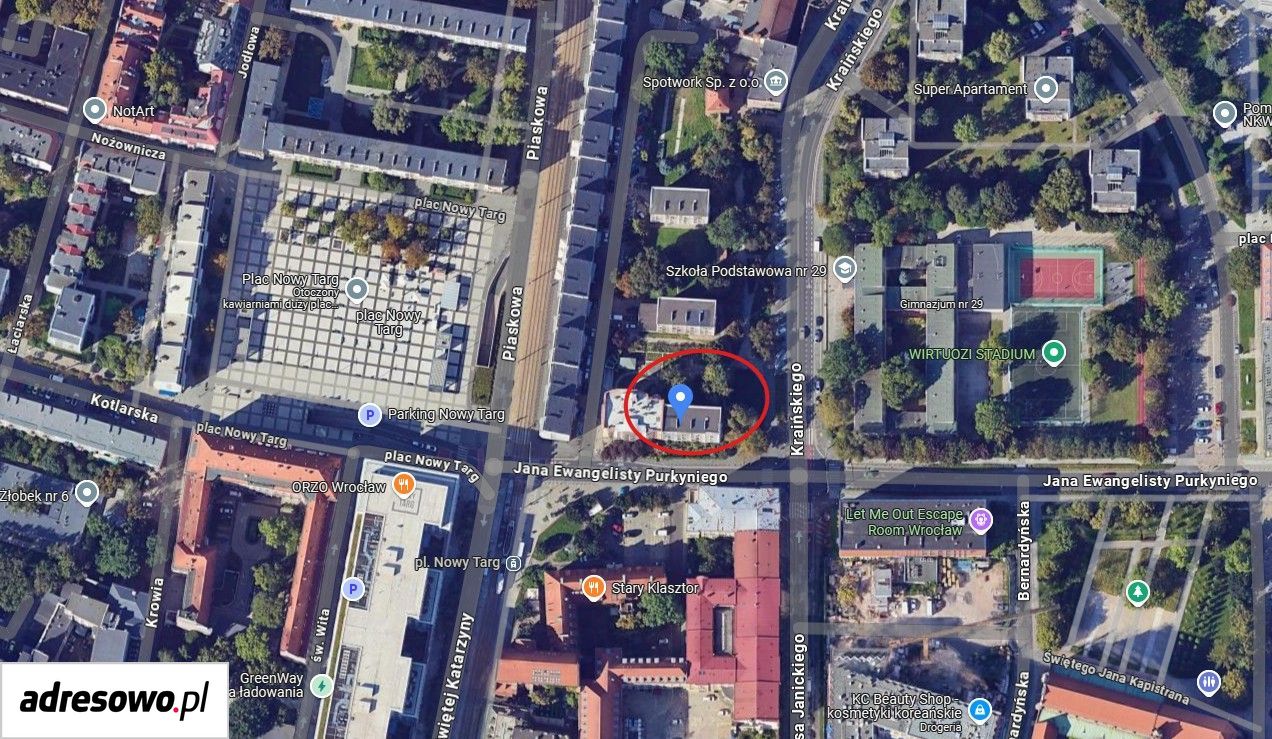 Mieszkanie 2-pokojowe Wrocław Stare Miasto, ul. ks. Wincentego Kraińskiego. Zdjęcie 12