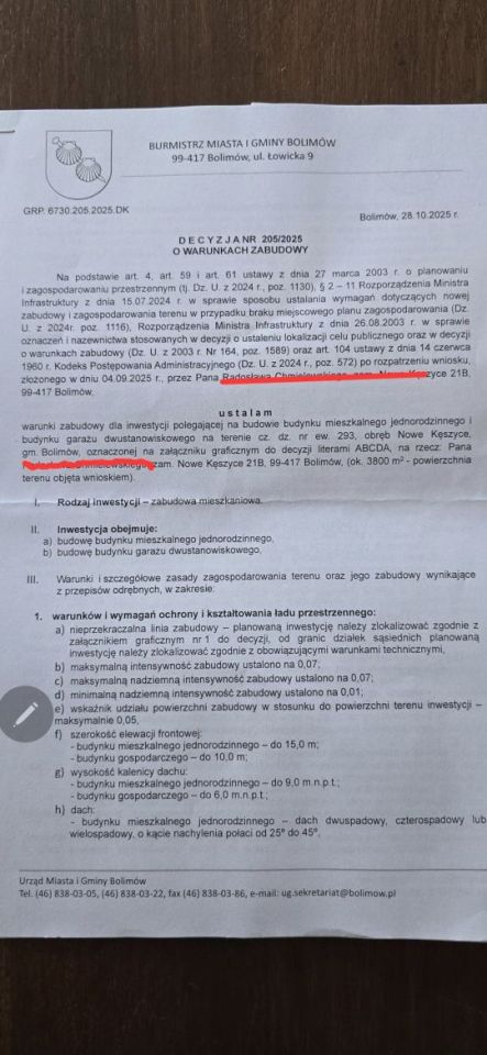 Działka rolno-budowlana Nowe Kęszyce. Zdjęcie 3