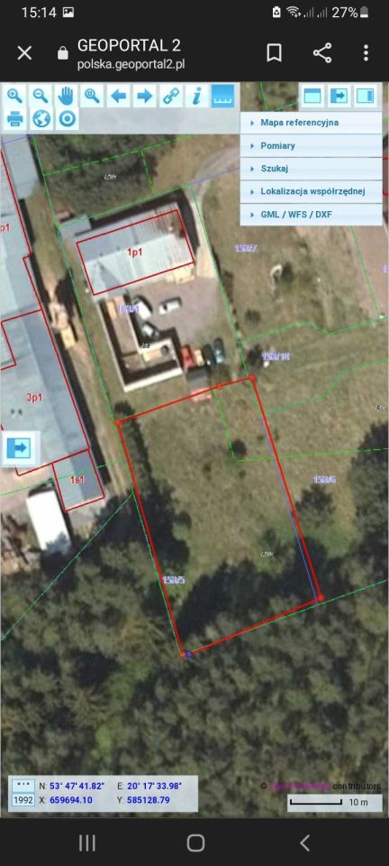 Działka budowlana Giedajty. Zdjęcie 2