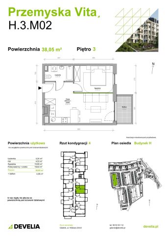 Mieszkanie 2-pokojowe Gdańsk Ujeścisko, ul. Przemyska. Zdjęcie 11