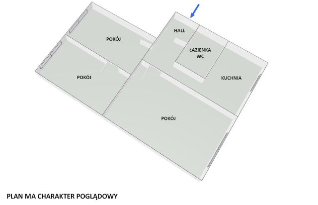 Mieszkanie 3-pokojowe Białystok Piaski, ul. Zwierzyniecka. Zdjęcie 9