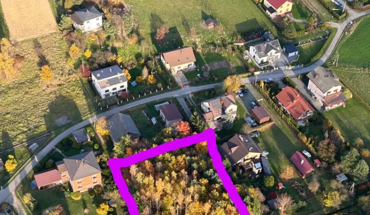 Działka budowlana Łodygowice, ul. Sportowa