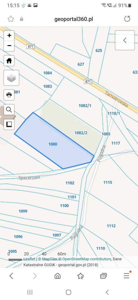 Działka rolno-budowlana Stale, ul. Tarnobrzeska. Zdjęcie 2