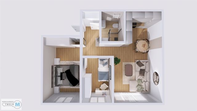 Mieszkanie 3-pokojowe Kielce Czarnów, ul. Piekoszowska. Zdjęcie 14