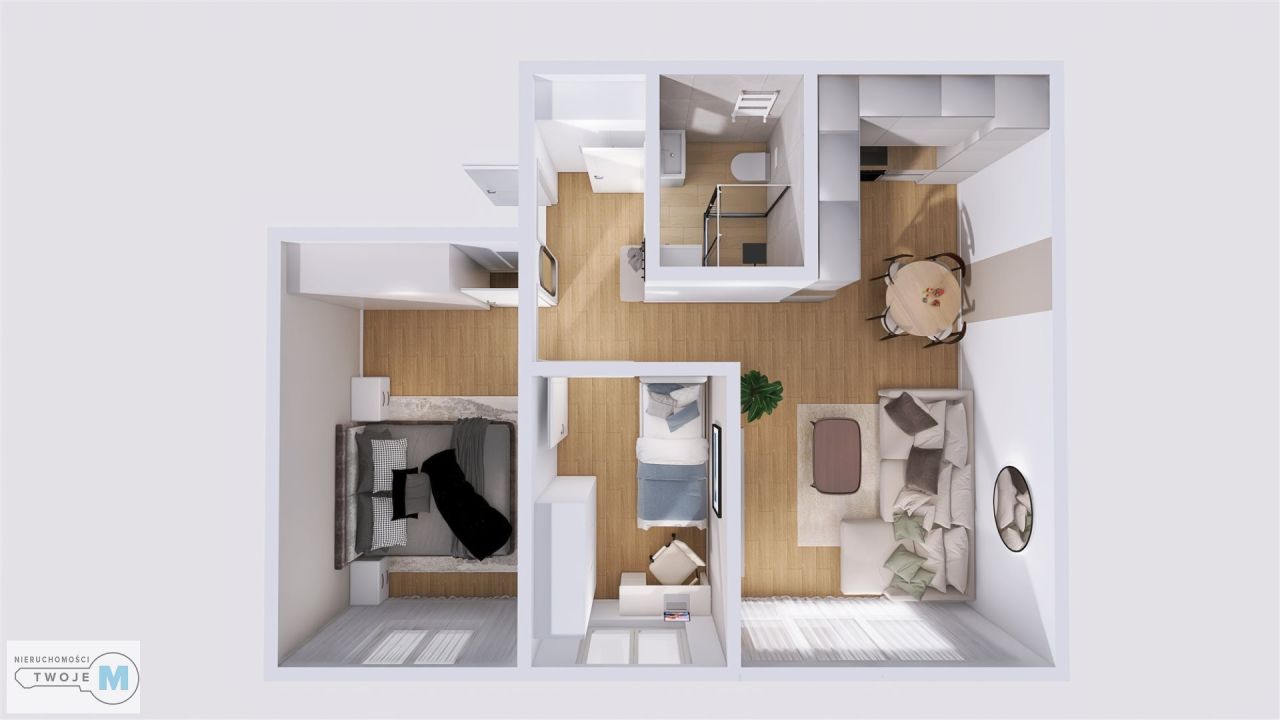 Mieszkanie 3-pokojowe Kielce Czarnów, ul. Piekoszowska. Zdjęcie 14