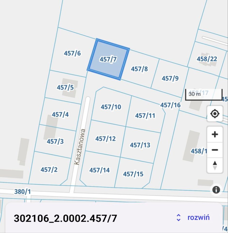 Działka budowlana Gowarzewo, al. Kasztanowa. Zdjęcie 4