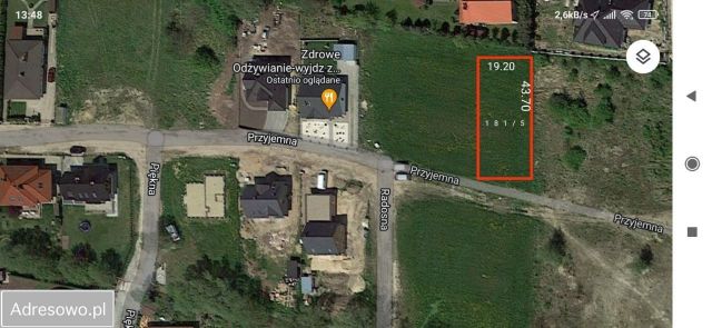 Działka budowlana Palędzie, ul. Przyjemna. Zdjęcie 1