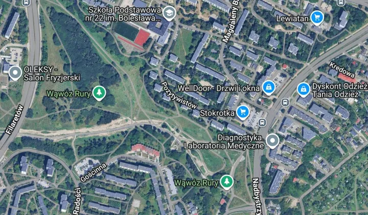 Mieszkanie 3-pokojowe Lublin LSM, ul. Pozytywistów