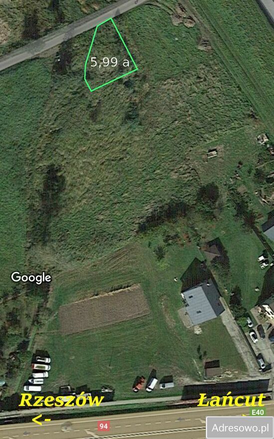 Działka rolno-budowlana Krasne. Zdjęcie 1
