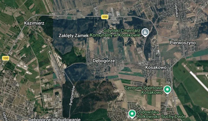 Działka budowlana Dębogórze