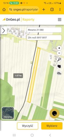 Działka budowlana Meszno. Zdjęcie 1