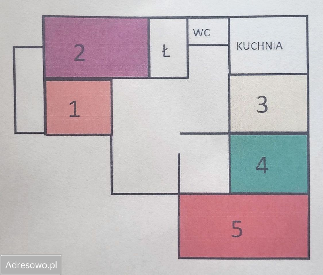Mieszkanie 5-pokojowe Poznań Piątkowo, os. Bolesława Chrobrego. Zdjęcie 13