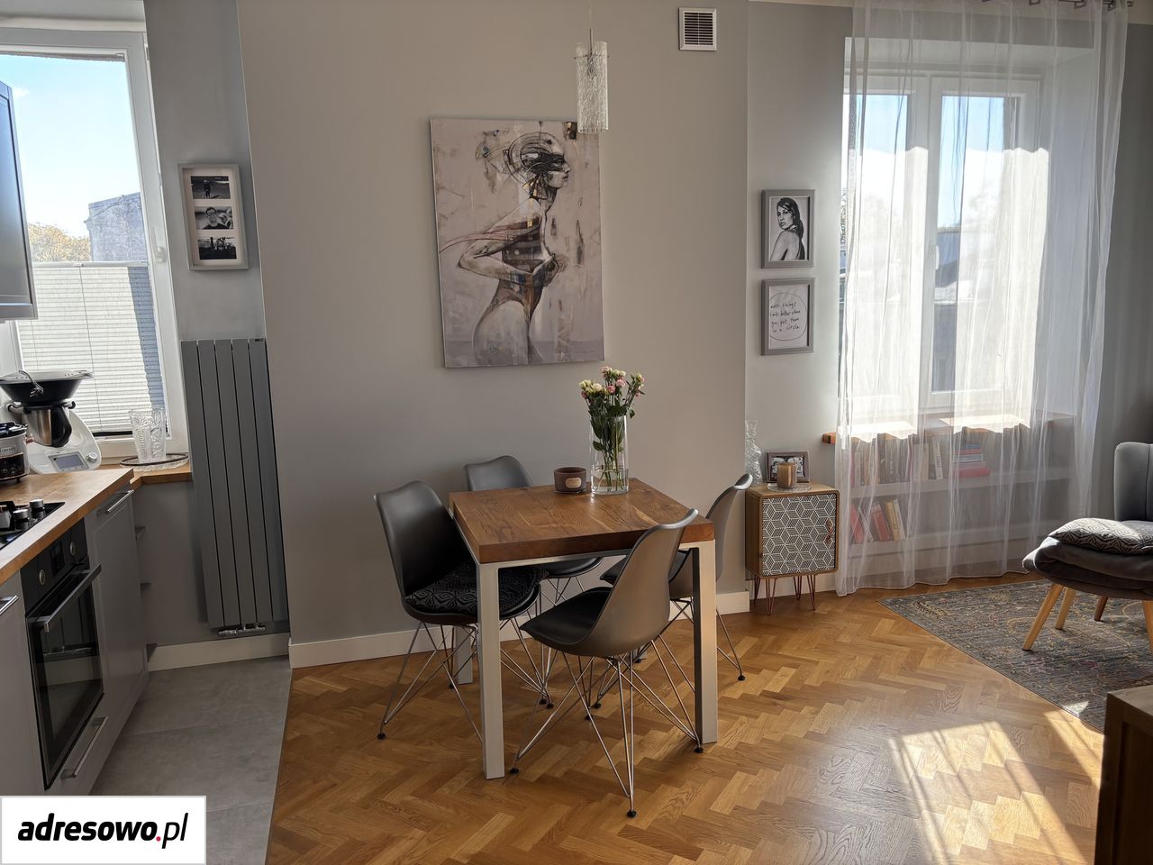 Mieszkanie 3-pokojowe Warszawa Mokotów, ul. Kazimierzowska. Zdjęcie 2