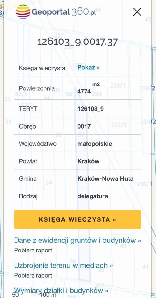 Działka rolna Kraków Nowa Huta. Zdjęcie 2