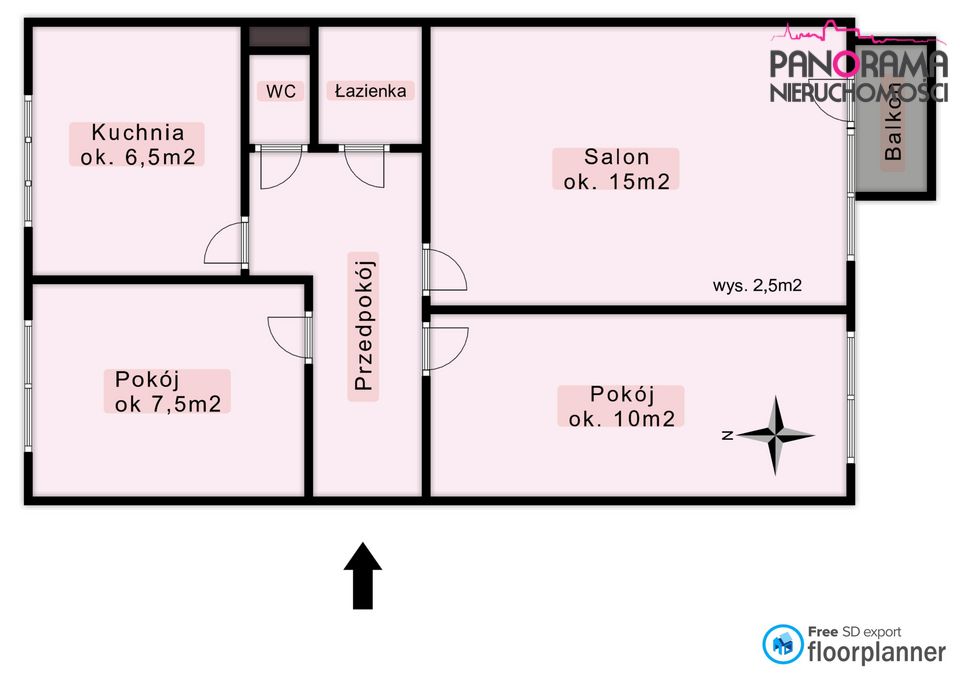 Mieszkanie 3-pokojowe Toruń, ul. Ludwika Rydygiera. Zdjęcie 17