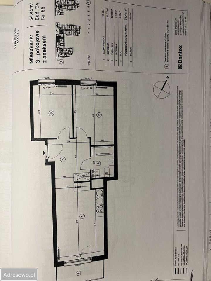 Mieszkanie 3-pokojowe Warszawa Ursus. Zdjęcie 2