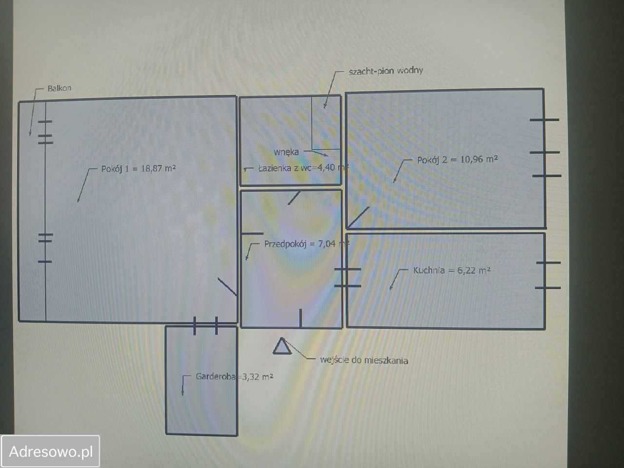 Mieszkanie 2-pokojowe Wrocław Huby, ul. Gajowa. Zdjęcie 3