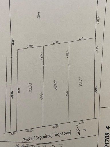 Działka budowlana Wieluń, ul. Polskiej Organizacji Wojskowej. Zdjęcie 5