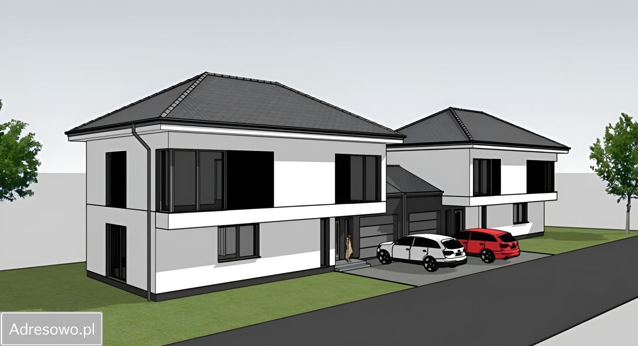 bliźniak Nieporęt, ul. Gerwazego. Zdjęcie 1