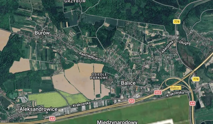 Działka budowlana Balice, ul. Radziwiłłów