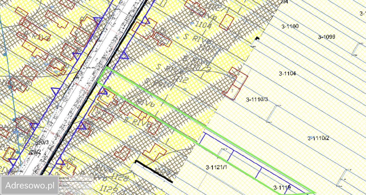 Działka rolno-budowlana Jagodne. Zdjęcie 2