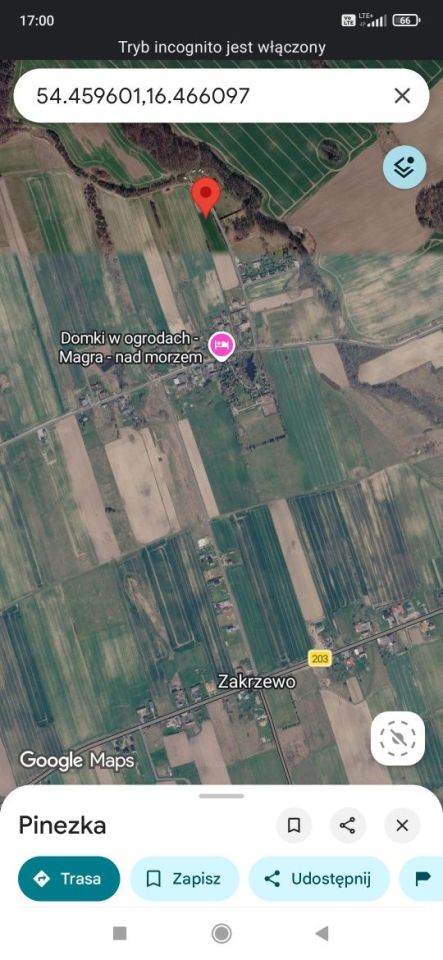 Działka budowlana Zakrzewo. Zdjęcie 2