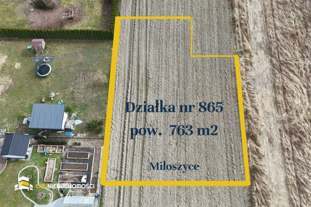 Działka budowlana Miłoszyce, ul. Nowa. Zdjęcie 3