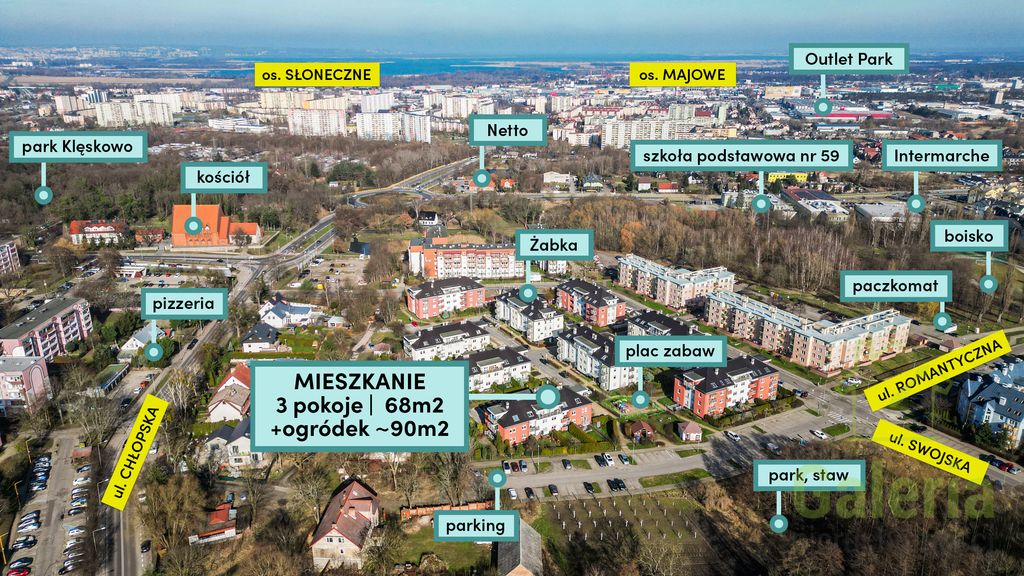 Mieszkanie 3-pokojowe Szczecin, ul. Swojska. Zdjęcie 6