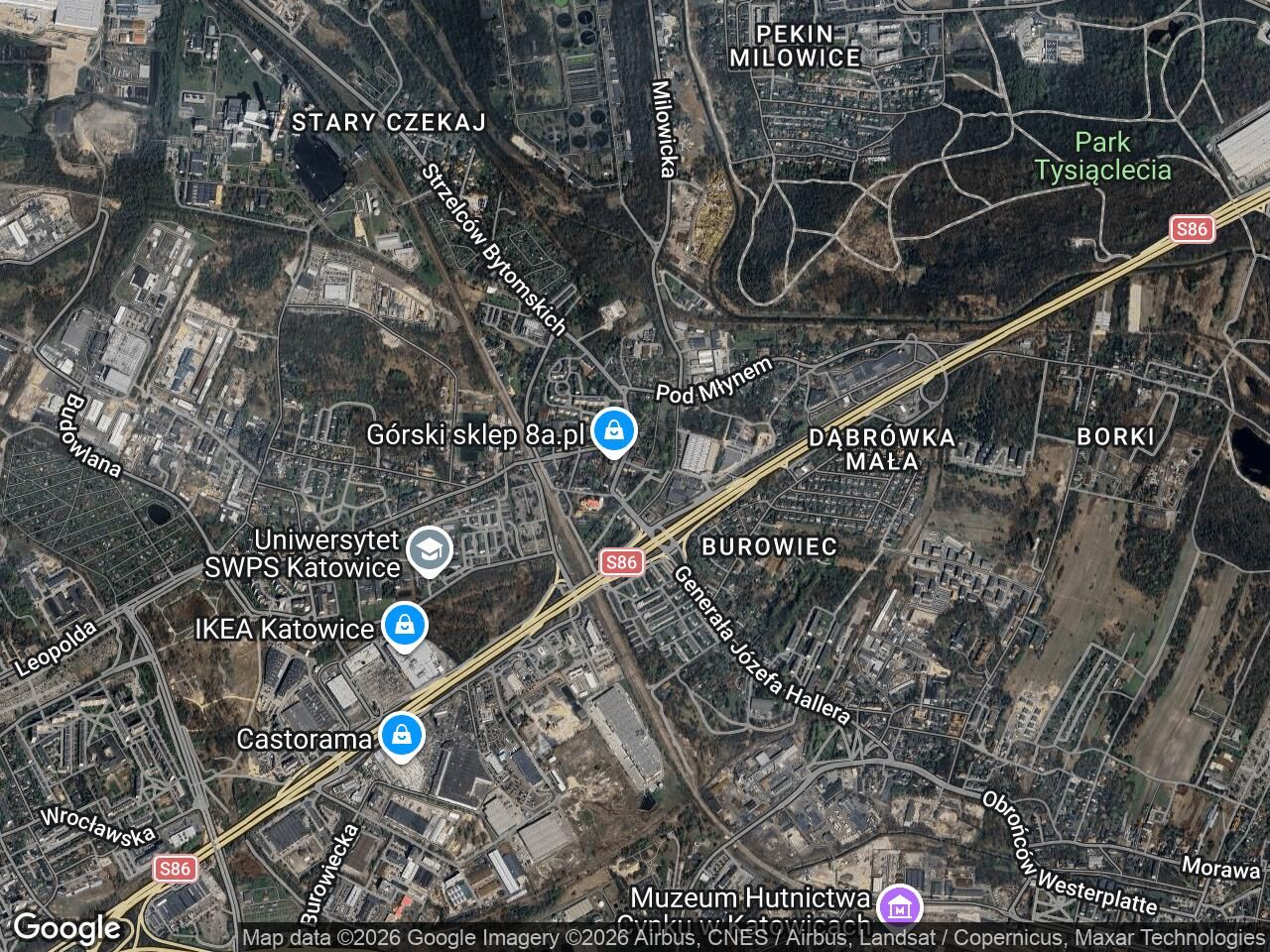 Mieszkanie 3-pokojowe Katowice Dąbrówka Mała, ul. Strzelców Bytomskich. Zdjęcie 1