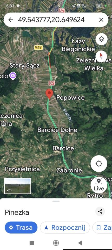 Działka inwestycyjna Stary Sącz. Zdjęcie 4