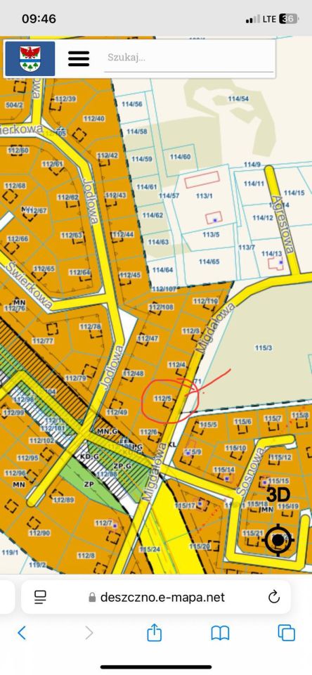 Działka budowlana Deszczno. Zdjęcie 2