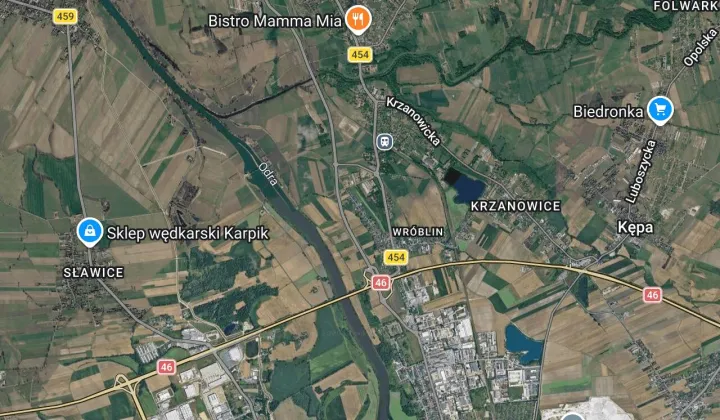 Działka budowlana Opole Wróblin, ul. Gawędy
