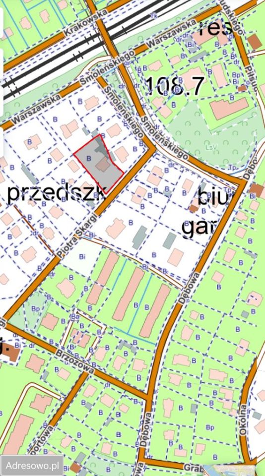 Działka budowlana Milanówek, ul. Piotra Skargi. Zdjęcie 6