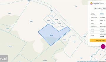 Działka siedliskowa Zastawno