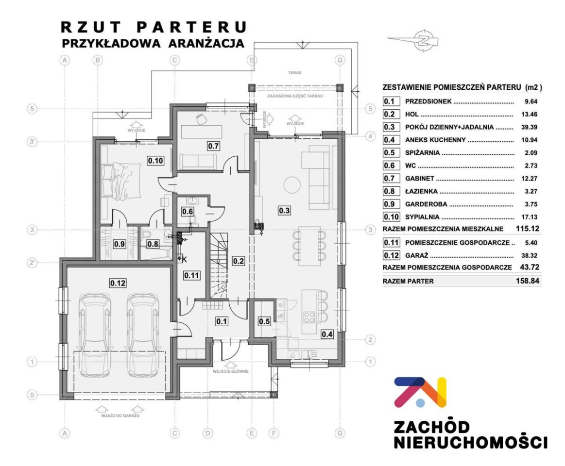 dom wolnostojący, 7 pokoi Zielona Góra Sucha. Zdjęcie 14