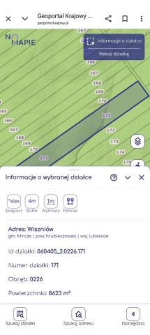 Działka leśna Wiszniów. Zdjęcie 1