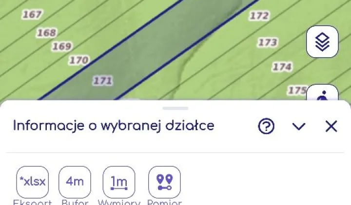 Działka leśna Wiszniów