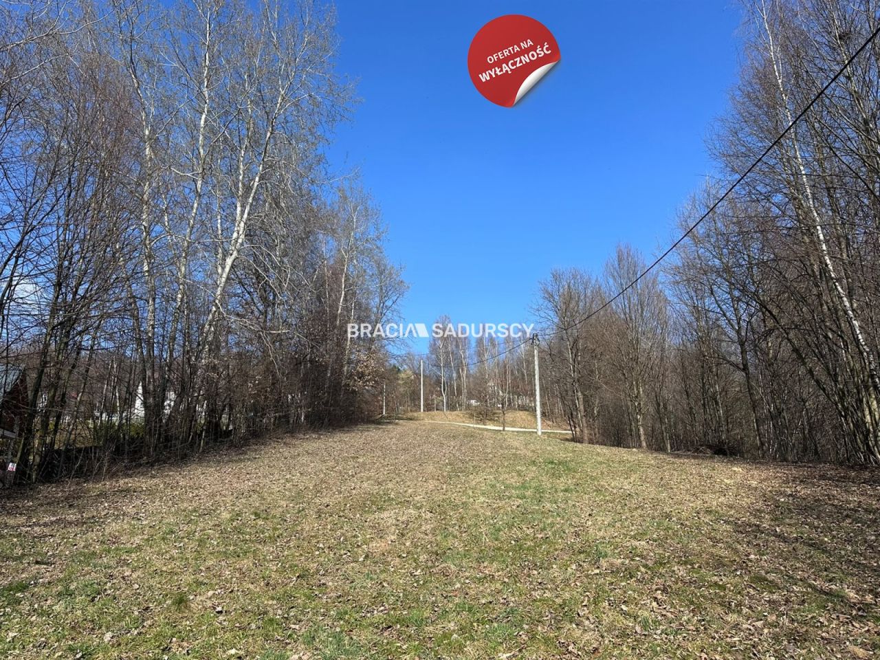 Działka budowlana Pcim. Zdjęcie 1