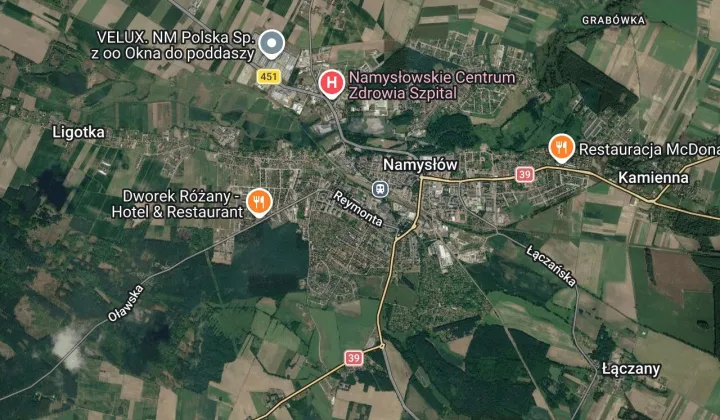 Mieszkanie 3-pokojowe Namysłów, ul. Władysława Stanisława Reymonta