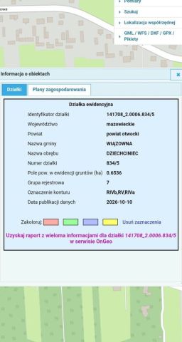 Działka inwestycyjna Dziechciniec, ul. Ziołowa. Zdjęcie 1