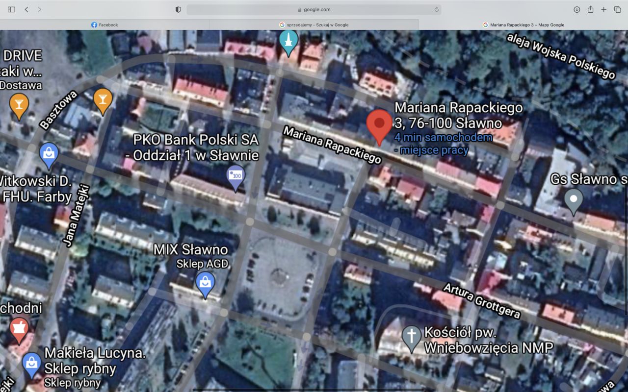 Lokal Sławno, ul. Mariana Rapackiego. Zdjęcie 2