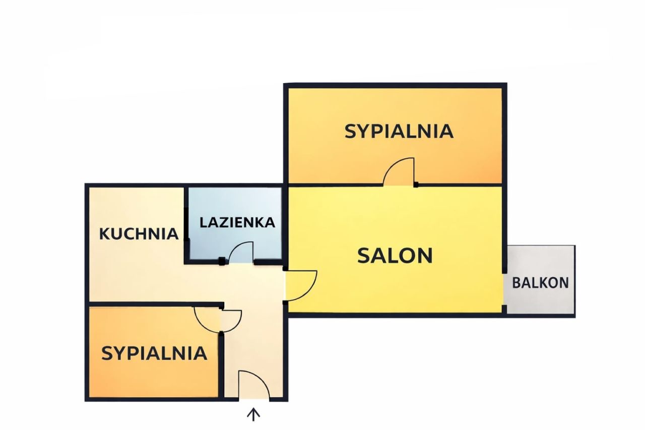 Mieszkanie 3-pokojowe Białystok Piasta, ul. Piastowska. Zdjęcie 11