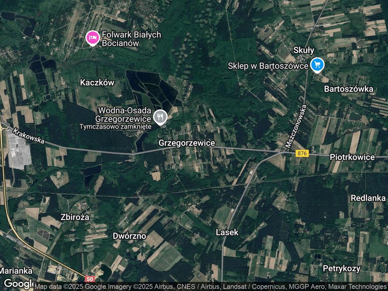 Działka inwestycyjna Grzegorzewice, ul. Tarczyńska