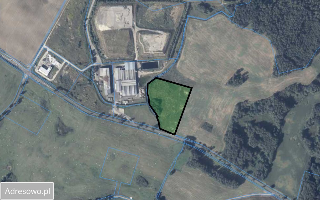 Działka inwestycyjna Falknowo