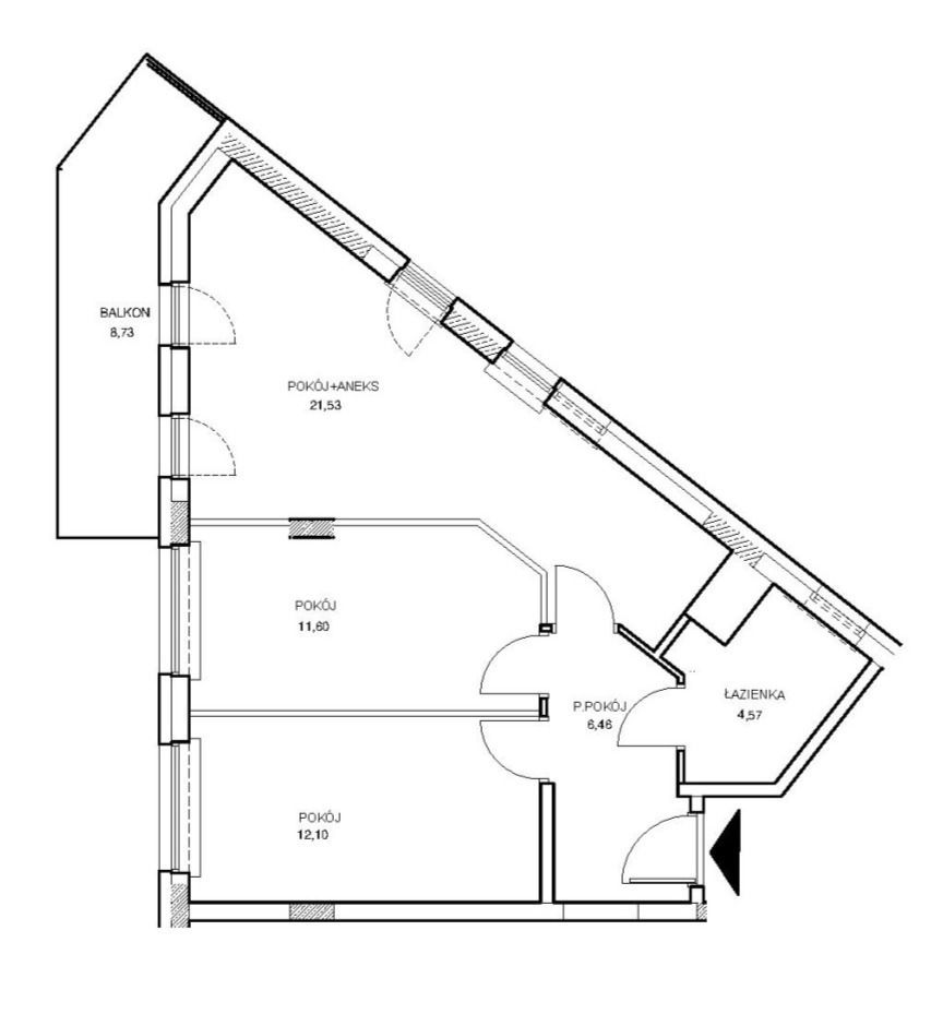 Mieszkanie 3-pokojowe Warszawa Bielany, ul. Renesansowa