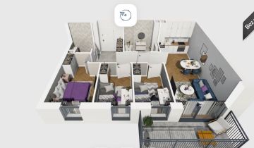 Mieszkanie 4-pokojowe Kraków Prądnik Biały