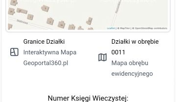 Działka budowlana Mława, ul. Piaskowa